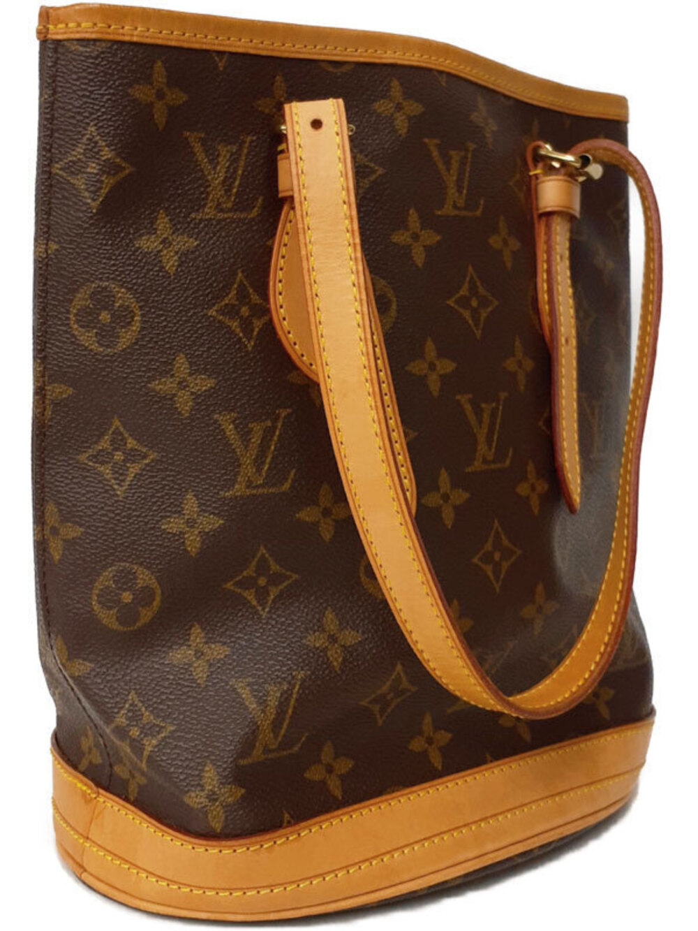 Louis Vuitton Shoulder Bag Bucket Monogram Brown